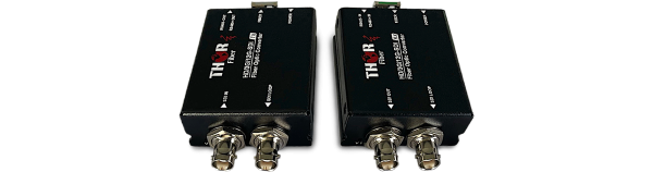 Thor SDI fiber extender for SD HD 3G and 4K 12G SDI with return RS485 Data - Image 2