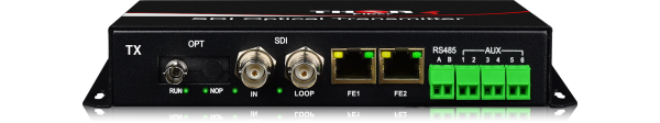 Thor 1 HD-SDI + 2 10/100 Ethernet +RS485 + Audio over single fiber TX/RX - Image 2