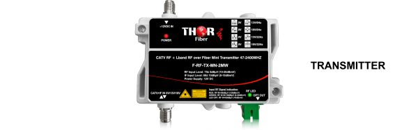 Thor Thor Optical Mini CATV RF Transmitter 45-1000Mhz - Image 6