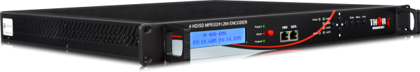 Thor 4 HD-SDI Broadcast Encoder IPTV and ASI Out MPEG2 / H.264 / AC3/ 1080p / CC - Image 4