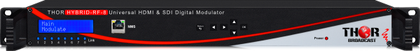 Thor 8 channel HDMI and SDI Clear CATV RF Modulator QAM, ATSC, DVB-T, ISDB-T - Image 2