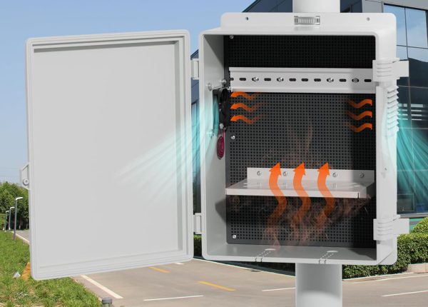 Thor Outdoor Electrical Box Waterproof Nema 4 Enclosure 16x11x6  Fan Vented Dust Screen - Image 2