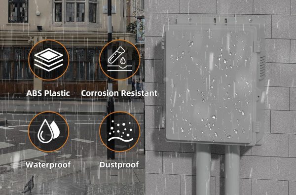Thor Outdoor Electrical Box Waterproof Nema 4 Enclosure 16x11x6  Fan Vented Dust Screen - Image 4