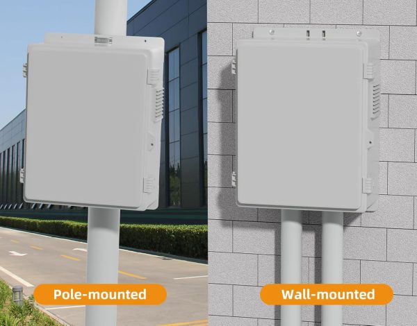 Thor Outdoor Electrical Box Waterproof Nema 4 Enclosure 16x11x6  Fan Vented Dust Screen - Image 6
