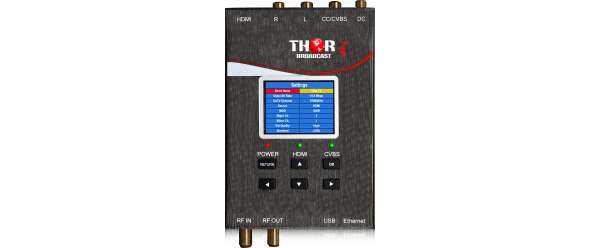 Thor Digital RF Pocket Modulator with A/V or HDMI in and QAM/ATSC/DVBT/ISDBT Output - Image 16