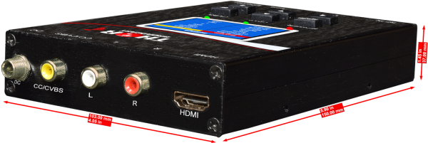 Thor Digital RF Pocket Modulator with A/V or HDMI in and QAM/ATSC/DVBT/ISDBT Output - Image 6
