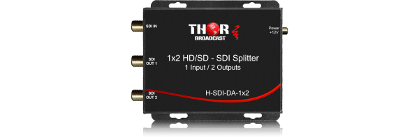 Thor HD SD 3G SDI 1x2 Splitter - SDI DA Distribution Amplifier - Booster - Image 3
