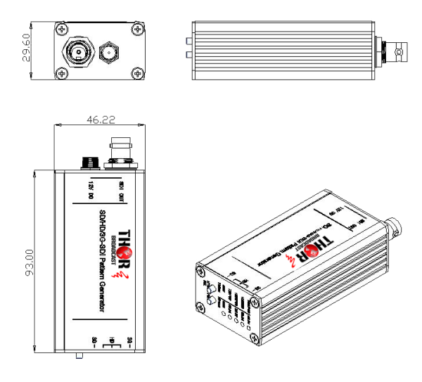 Thor Mini SD/HD/3G-SDI Pattern Generator - Image 6