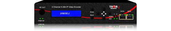 Thor 2 Channel 3G-SDI / HDMI H.264 IP Video Streaming Encoder - Image 2